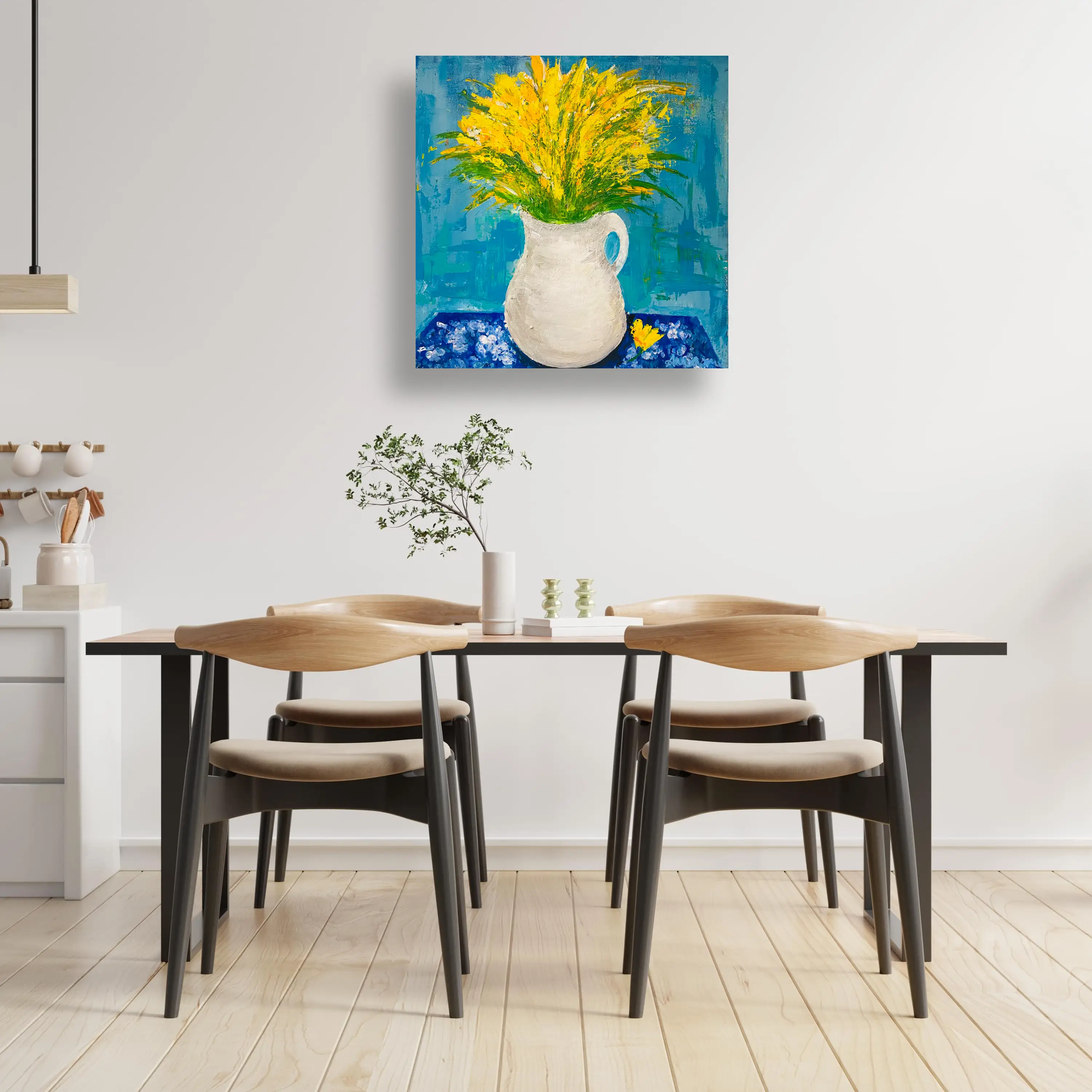 Vase of Sunshine on Kitchen.webp